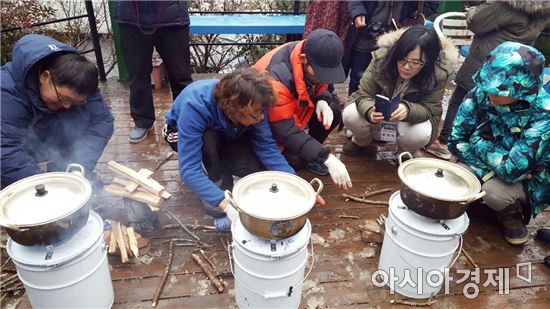 ‘곡성코시린 겨울여행’이색체험 인기