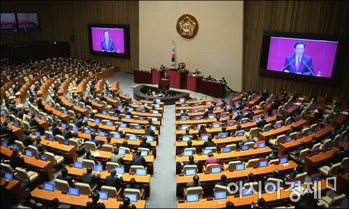 [포토]교섭단체대표연설