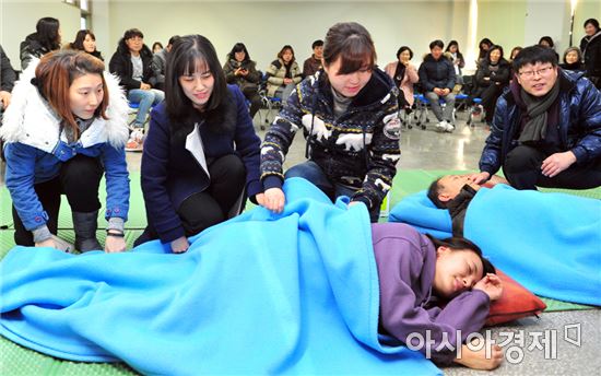장휘국 광주시 교육감, ‘수학여행 안전요원 직무연수’ 현장 방문