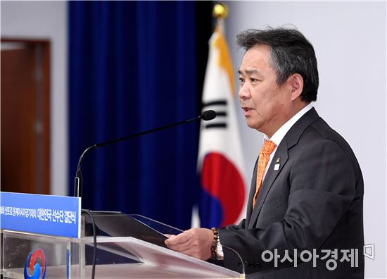 [포토]축사하는 이기흥 대한체육회장