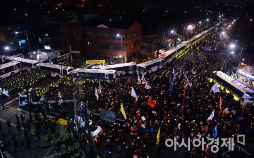 [포토]탄핵 압박하는 촛불민심