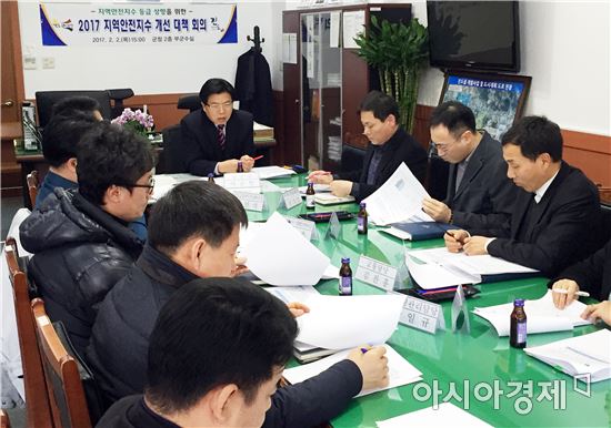 진도군, ‘지역안전지수 등급 개선 대책회의’ 개최 