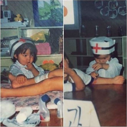 ‘매력부자’ 박진주, 어린 시절 사진 화제…“너무나 귀여운 간호사”