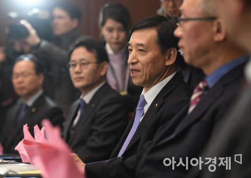[포토]발언하는 이주열 한국은행 총재 