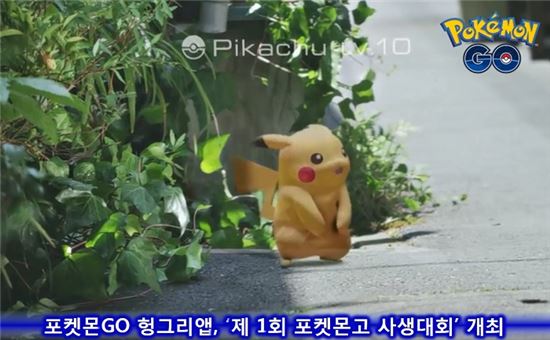 포켓몬GO 헝그리앱, ‘제 1회 포켓몬고 사생대회’ 개최