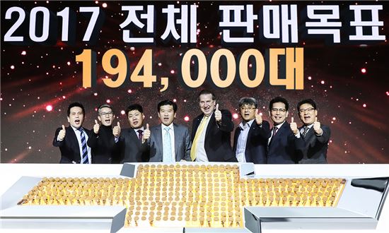 한국GM, "올해 역대최대 19만4천대 판매"쉐보레 새도약 선포