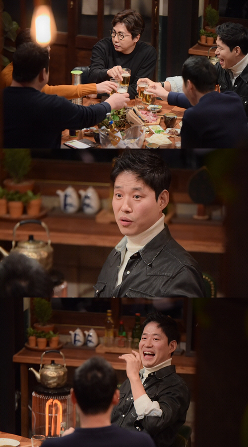 유준상이 '인생술집'에 출연했다./ 사진=tvN 제공
