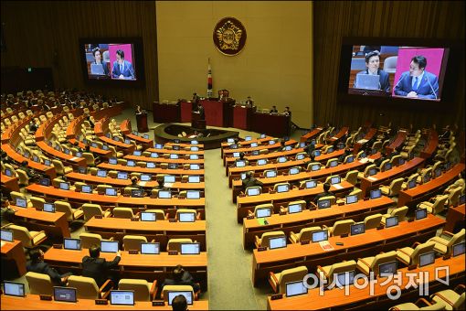 [포토]답변하는 황교안 대행