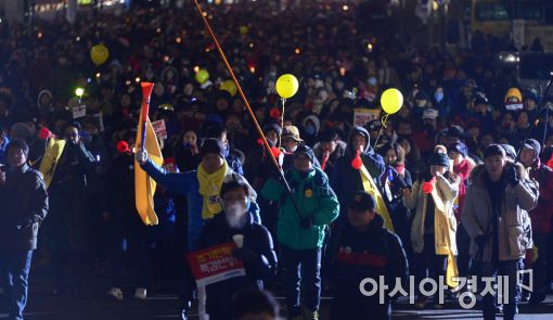 [포토]'퇴진할 때까지'