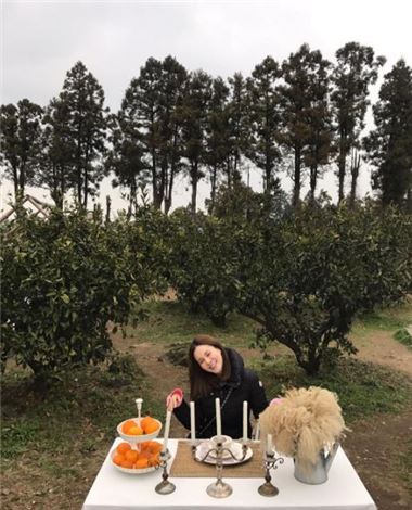 ‘고은성과 결별’ 아이비, 제주도 여행 중 해맑은 미소