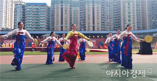 광주 동구, 중국 월수구 ‘광부묘회’ 축제 참가