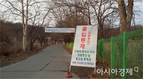 고양 서삼릉, 구제역 방지 위해 관람 중단