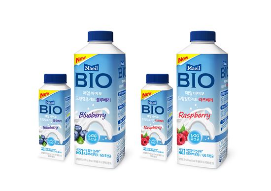 매일유업, 드링킹요거트 블루베리·라즈베리 등 2종 출시