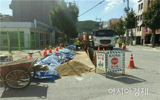 순천시, 도시가스 공급 내년까지 70%로 확대