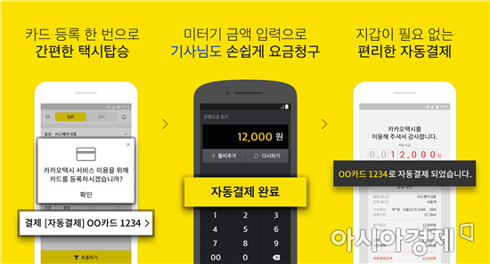카카오택시 6월 '자동결제' 단다…앱 미터기는 내년 하반기에