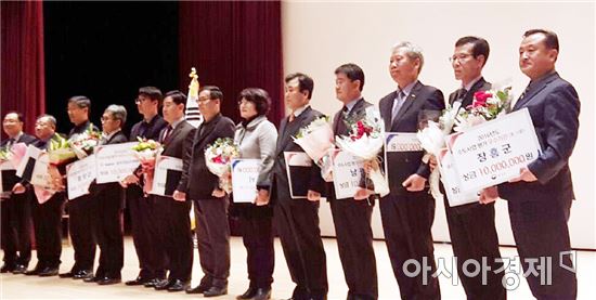 장흥군, 환경부 상수도 운영 평가 ‘우수기관’ 선정