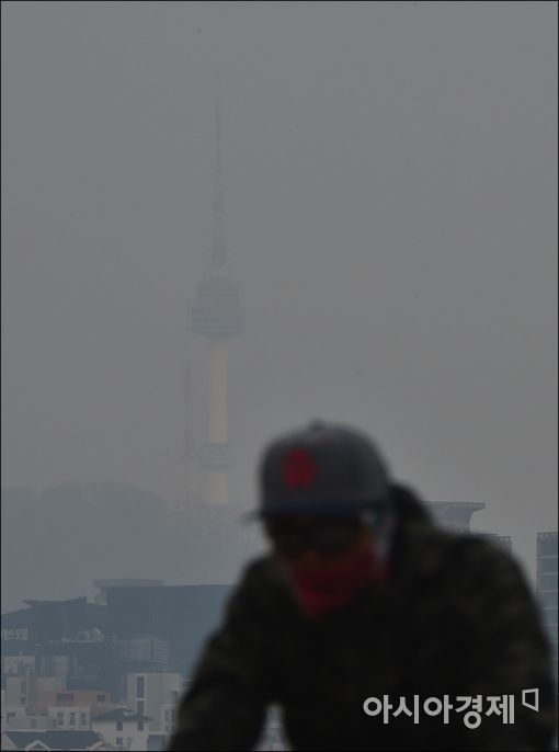 [포토]희미한 남산 N타워