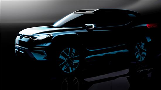 쌍용차, 새 SUV 콘셉트카 XAVL 렌더링 이미지 공개