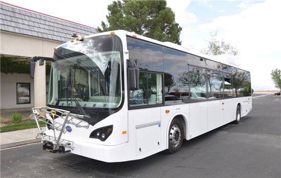 중국 BYD가 미국에서 시판하고 있는 버스.