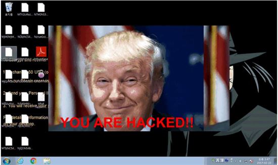 '트럼프' 확장자로 바꿔버리는 랜섬웨어 '트럼프락커' 등장