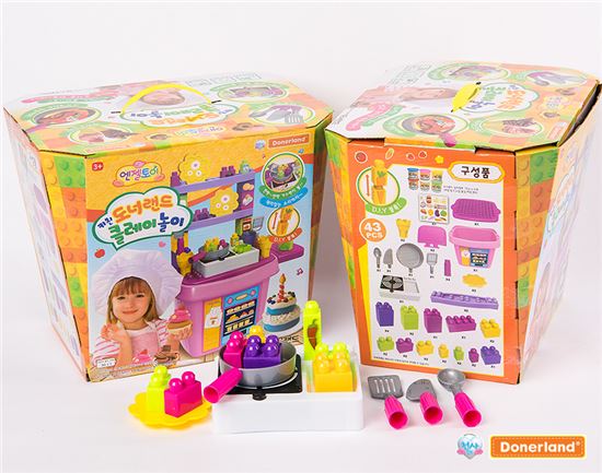 도너랜드, '엔젤토이' 론칭…'키친 클레이놀이' 출시