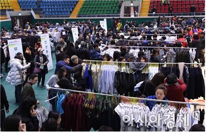 여수시,교복나눔 캠페인 대표 나눔문화 도약