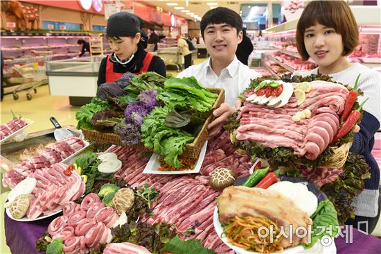 농협유통, 3월3일 삼겹살 데이 맞아 할인판매