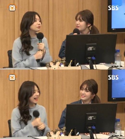 김소혜와 전소미가 컬투쇼에 출연했다./ 사진=SBS 제공