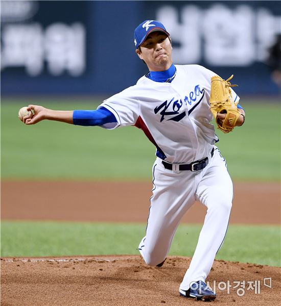 '우규민 호투+서건창 5안타' WBC대표팀 평가전 3전승