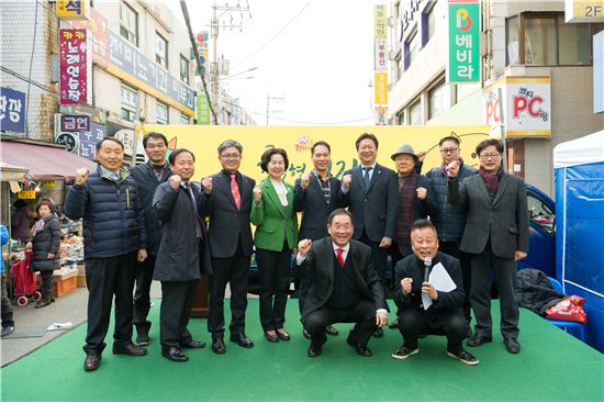 [포토]양천 목동깨비시장 골목형시장 완공 