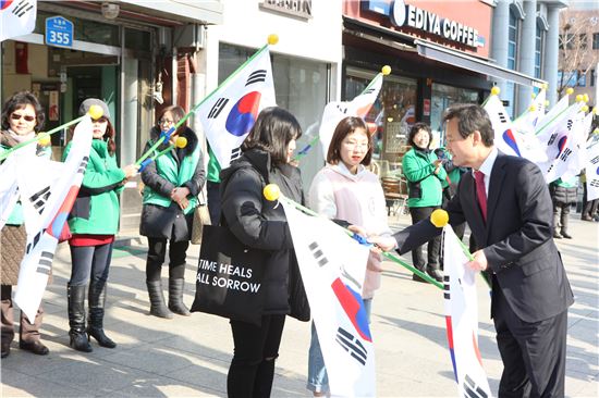 3·1절 강북구 주민 태극기 게양률 66.1% 달성 