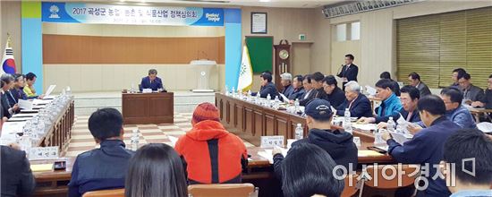 곡성군, 내년 농림축산식품사업 32개사업 729억 신청 