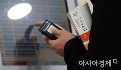 [포토]개강 첫날, '도서관으로'