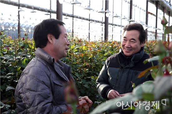 이낙연 전남지사,광주 무등농원 방문