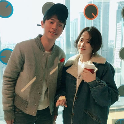 배우 박정민(왼쪽)과 류현경/사진=SBS 파워FM '박선영의 씨네타운' 인스타그램 