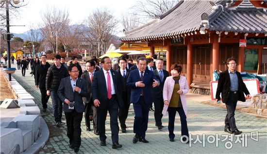 홍윤식 행정자치부장관, 인구감소 대응 우수지역‘곡성군’방문