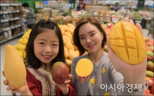 [포토]"새봄, 부담없이 망고를 즐기세요~"