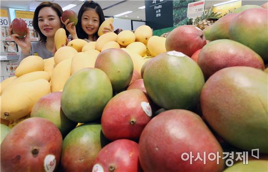 [포토]이마트 "망고가 왔어요"