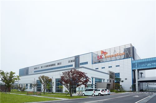 ▲SK이노베이션 배터리 서산 공장 전경
