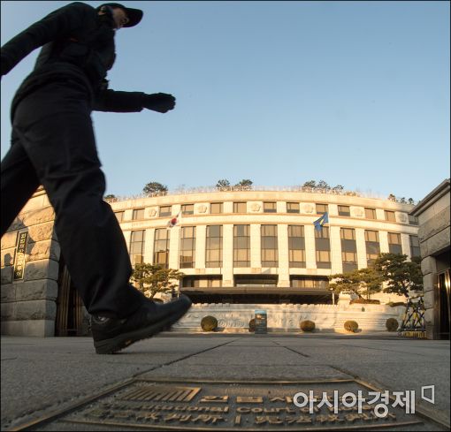 [포토]탄핵선고 임박, 경계 강화된 헌법재판소