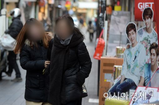 [포토]한국 관광산업에 불어닥친 꽃샘추위