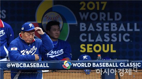 김인식 WBC 대표팀 감독 [사진= 김현민 기자]