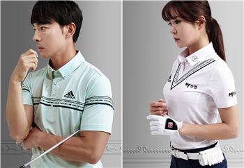 아디퓨어 반팔 폴로 "쿨베스트의 힘"