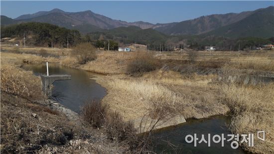 곡성군, 2017년 하천 유지관리사업 시행
