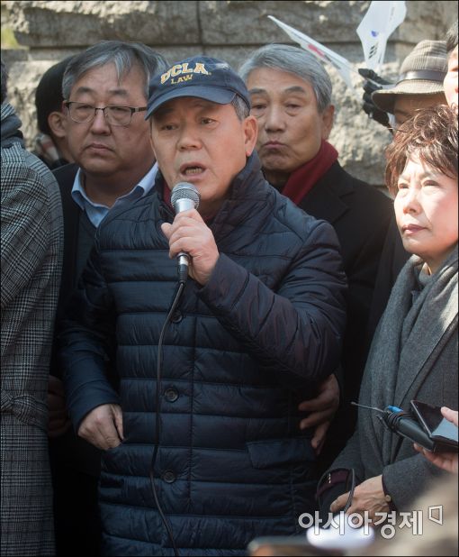 [포토]김평우, "헌재의 판결 불복할것"
