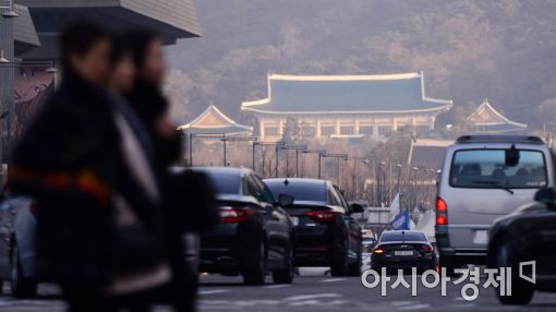 [포토]탄핵심판 앞둔 청와대