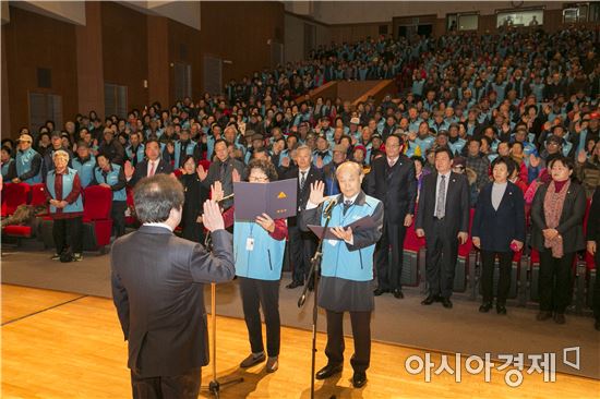 해남군, 올해 22개사업 960명 노인일자리 제공