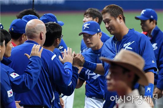 [포토]WBC대표팀, '대만 꺾고 유종의 미'