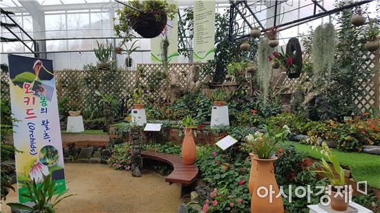 함평군 자연생태공원서 ‘봄의 왈츠 오키드 전시회’개최
