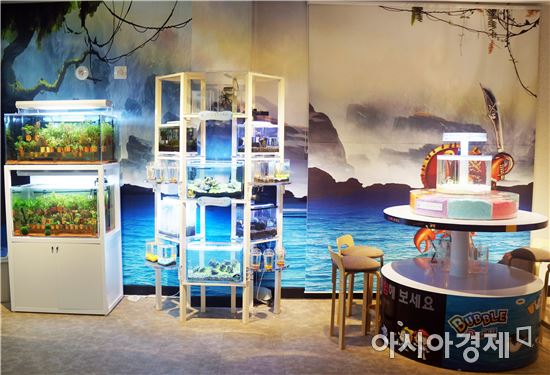 미니 동물원으로 변신한  장흥 ‘정남진 물 과학관’